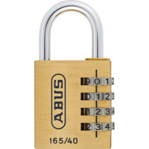 Abus 165/40 – Cadenas en laiton à code